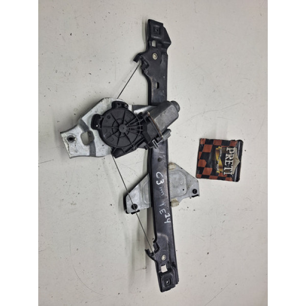 Máquina Vidro Traseira Esquerda Citroën C3 2013 A 2017 