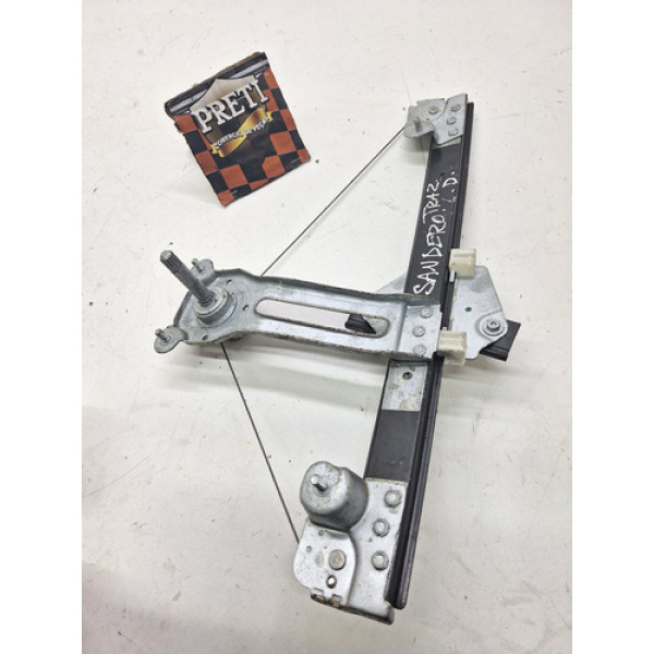 Maquina De Vidro Traseira Direita Renault Sandero 2010/2011