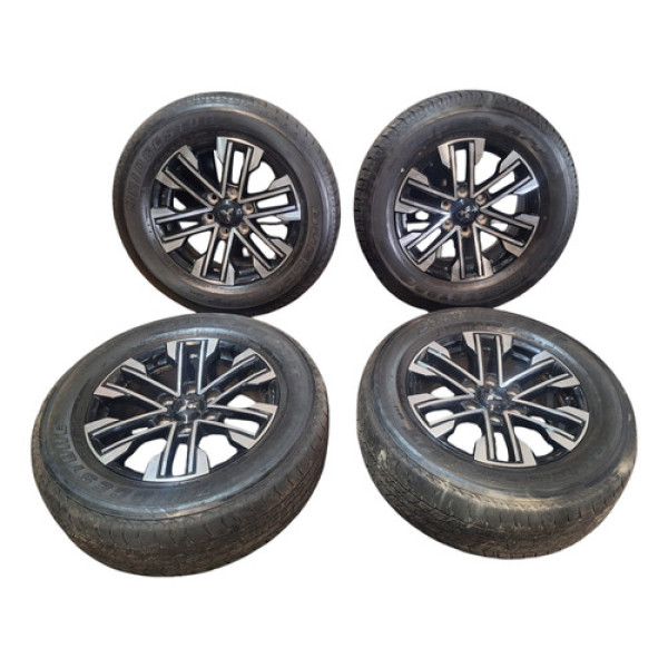 Jogo Rodas C/pneus Bridgestone Mitsubishi Pajero 2022 265/60