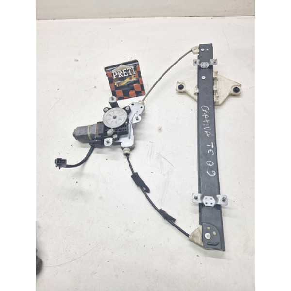 Maquina Vidro Traseira Esquerda Gm Captiva 2009 / 2010 