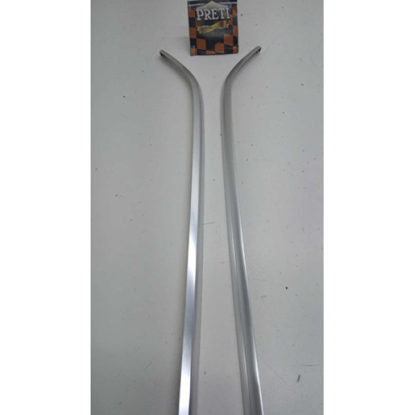 Par Friso Cromado Coluna Traseira Evoque 2012