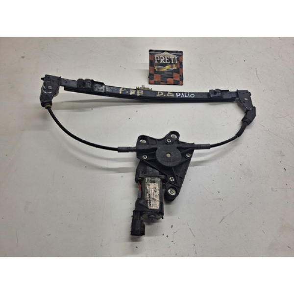 Máquina De Vidro Dianteira Esquerda Fiat Palio Siena 2010