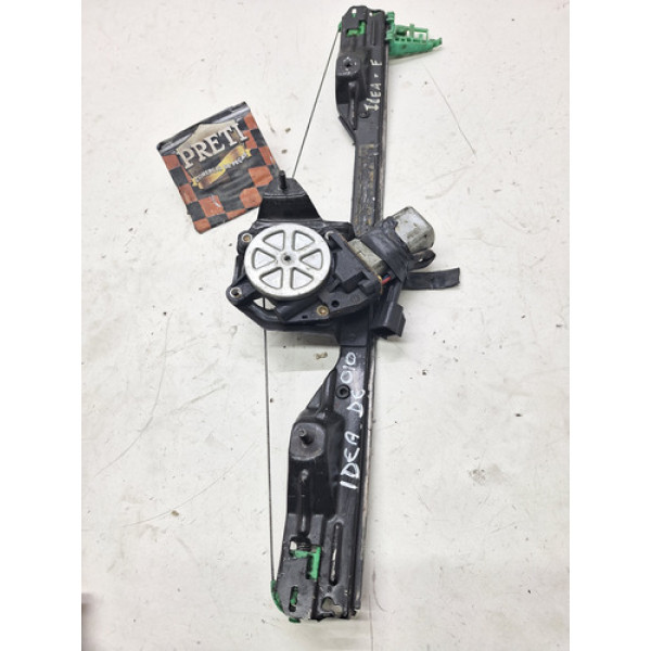 Maquina De Vidro Dianteira Esquerda Fiat Idea 2010