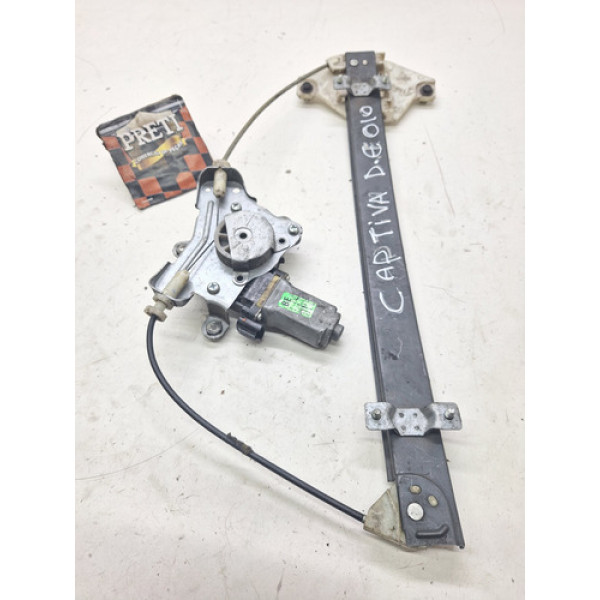 Maquina De Vidro Dianteira Esquerda Chevrolet Captiva 2010