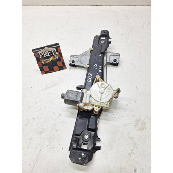 Maquina De Vidro Traseira Direita Peugeot 208 2015/2016