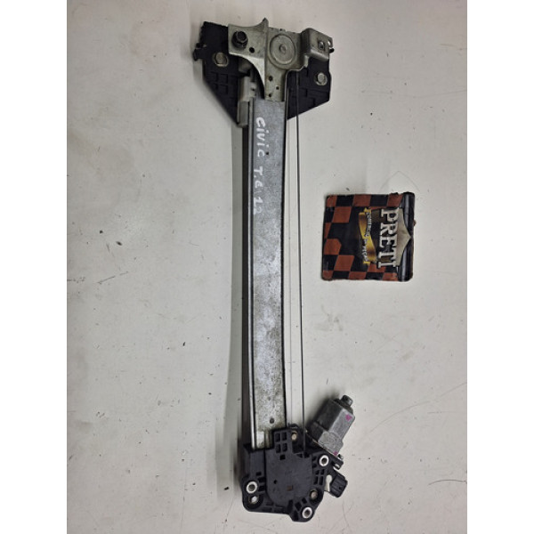 Máquina De Vidro Traseira Esquerda Honda Civic 2012 
