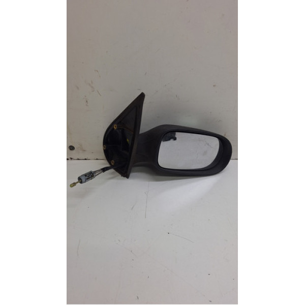 Retrovisor Lado Direito Manual Fiat Palio Weekend 2006 