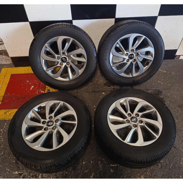 Jogo De Roda Liga Hyundai New Tucson 2017 235/60r17