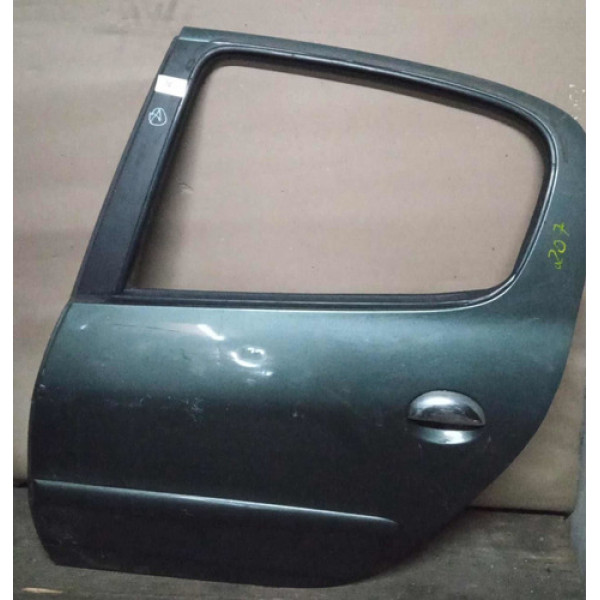 Porta Traseira Esquerda Peugeot 206 207 2008 C/detalhe