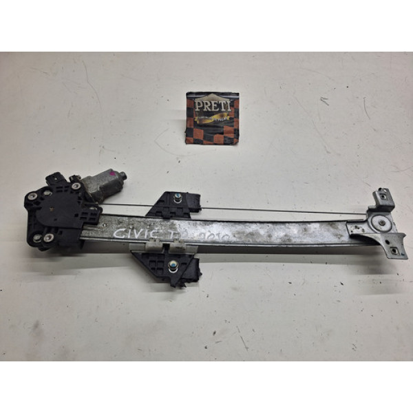 Máquina De Vidro Traseira Direita Honda Civic 2010/2011