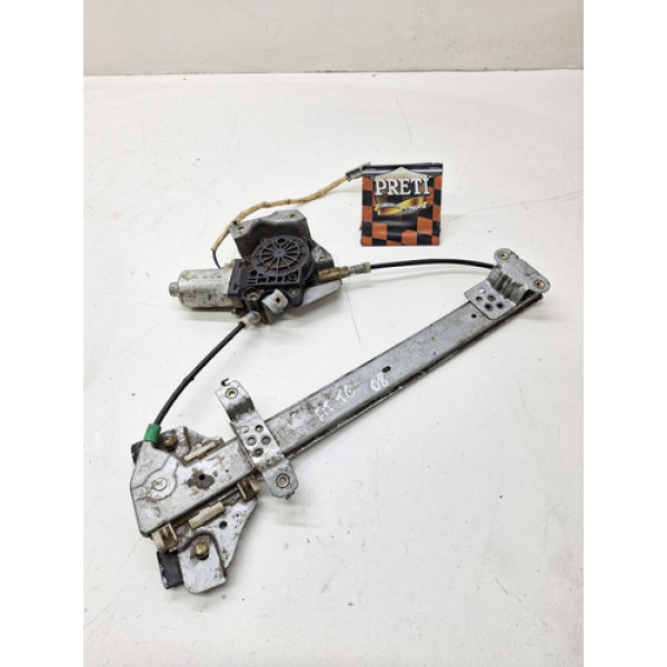 Maquina De Vidro Traseira Esquerda Honda Fit 2008