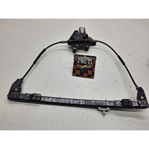Máquina Vidro Lado Esquerdo Fiat Strada 2016 / 2017 