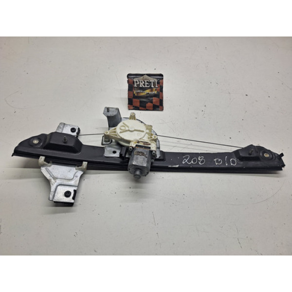 Máquina Vidro Dianteira Direita Peugeot 208 2016 / 2017 