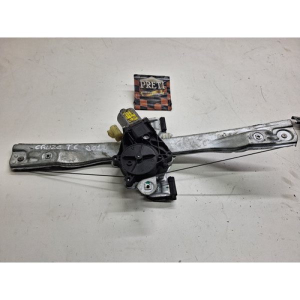 Máquina De Vidro Traseira Esquerda Chevrolet Cruze 2012/2013