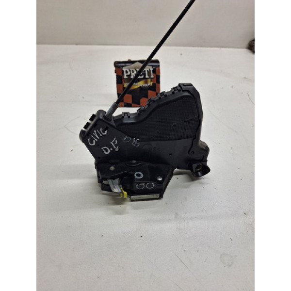 Fechadura De Porta Dianteira Esquerda Honda Civic 2015 