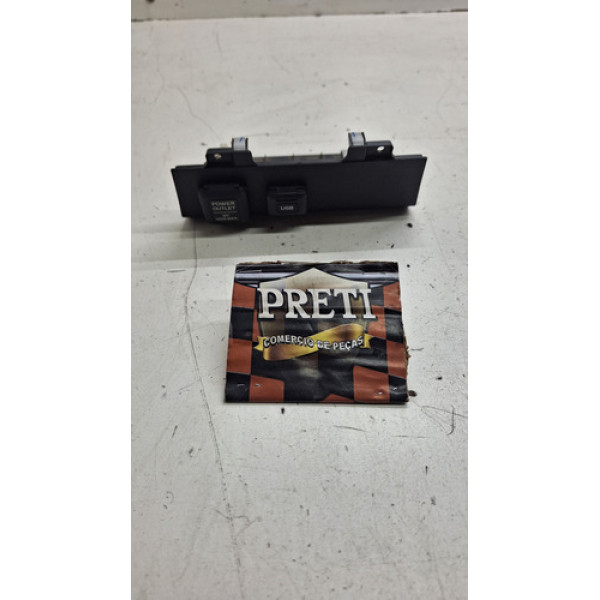 Moldura Acabamento 12v Usb Honda New Fit 2011 