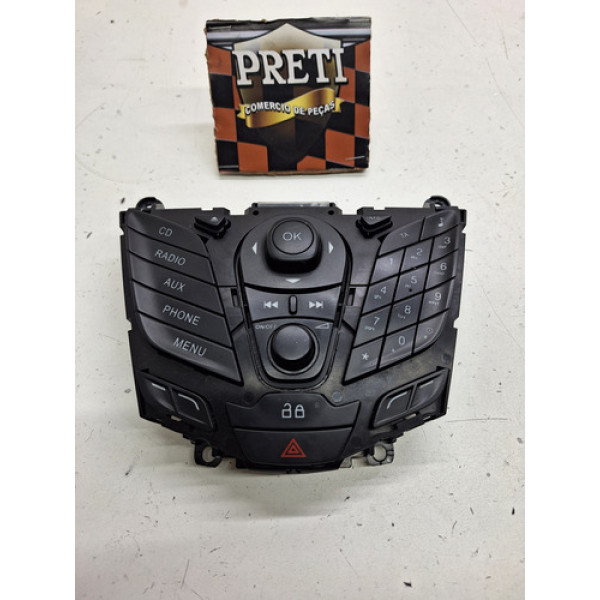 Comando Rádio / Som Ford New Fiesta 1.6 2014 / 2015 