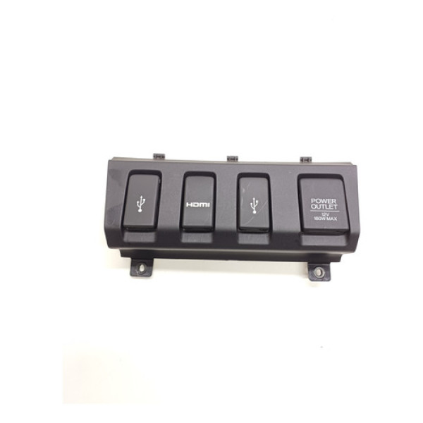 Moldura Tomadas Painel Honda Hrv 2016/2017 N°83412t7tm010m1