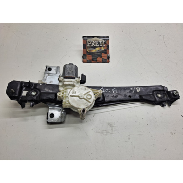 Máquina De Vidro Traseira Direita Peugeot 208 2017 