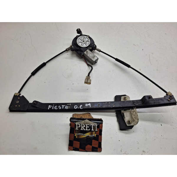 Máquina De Vidro Dianteira Esquerda Ford Fiesta 2009