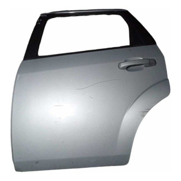 Porta Traseira Esquerda Ford Fiesta 2008 C/detalhe