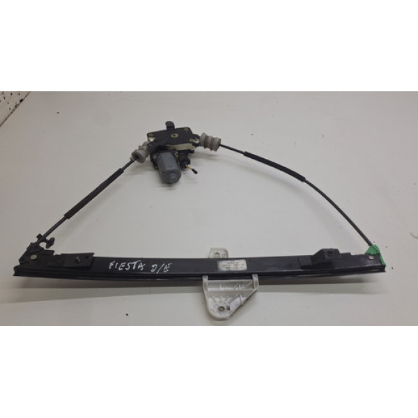 Máquina Vidro Dianteira Esquerda Ford Fiesta 2014 
