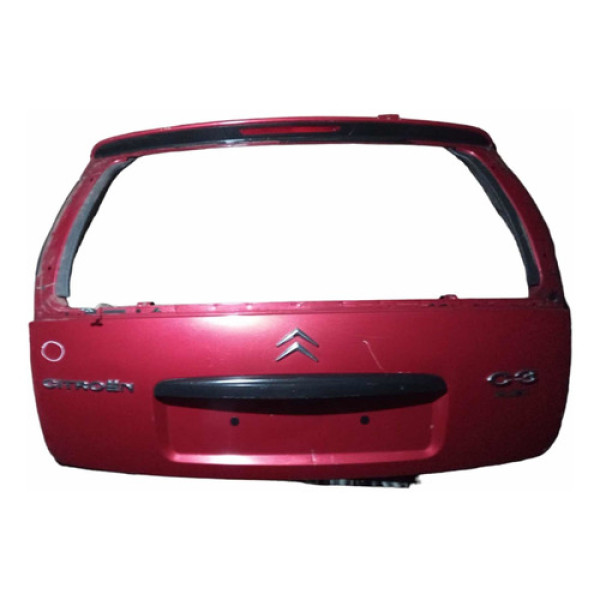 Tampa Traseira Citröen C3 2010 C/detalhe