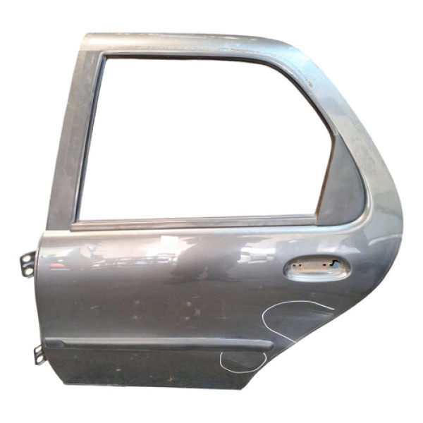 Porta Traseira Esquerda Fiat Palio Fire 2001 C/detalhe 