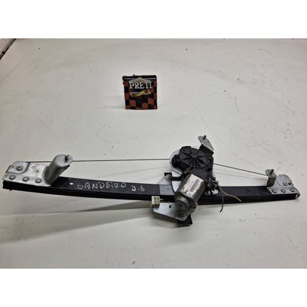 Máquina De Vidro Dianteira Esquerda Renault Sandero 2013 