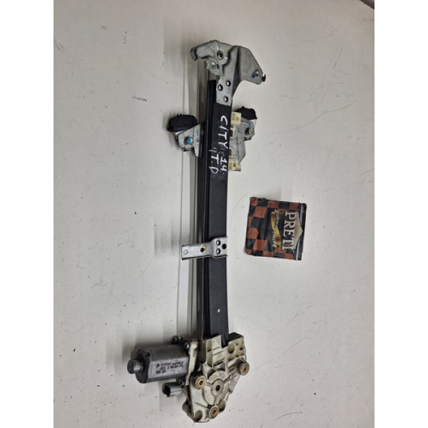 Máquina De Vidro Traseira Direita Honda City 2014/2015