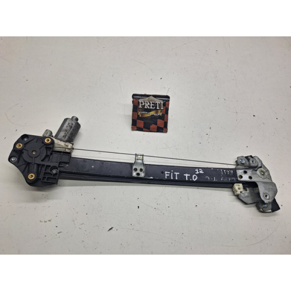 Máquina Vidro Traseira Direita Honda New Fit 2009 A 2014 