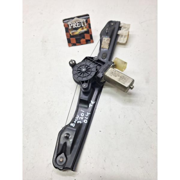 Maquina De Vidro Traseira Esquerda Bmw 320i 2014