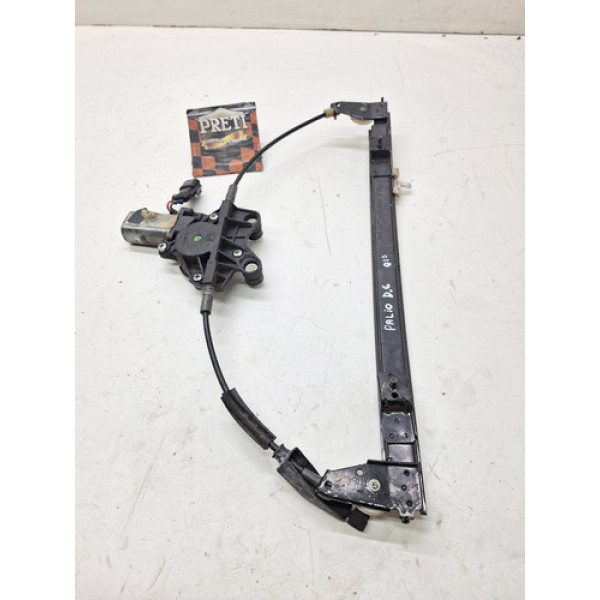 Maquina De Vidro Dianteira Esquerda Fiat Palio 2010/2011