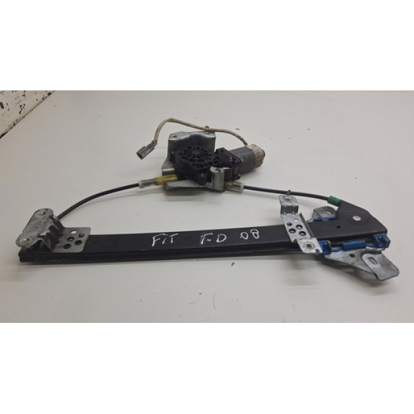 Máquina Vidro Traseira Direita Honda Fit 2008 