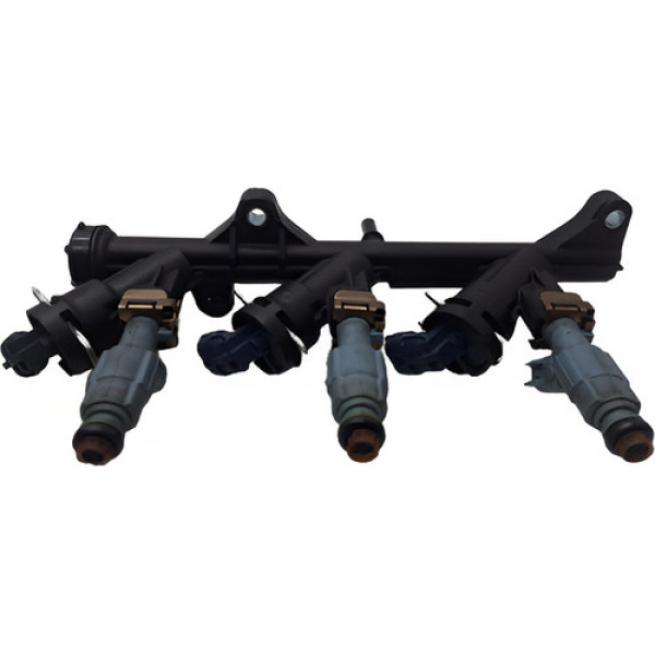 Flauta C/bico Injetor Ford Ka 1.0 3cc 12v 2015 N°e3b59v455ae