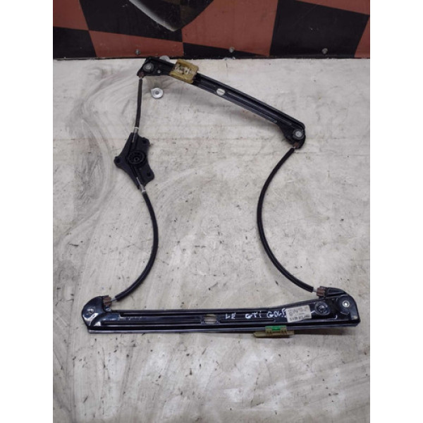 Máquina Vidro S/motor Dianteira Golf Gti 2015 L/e Original