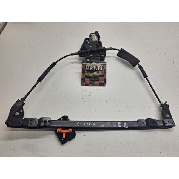 Máquina De Vidro Lado Esquerdo Fiat Strada 2007 / 2008 