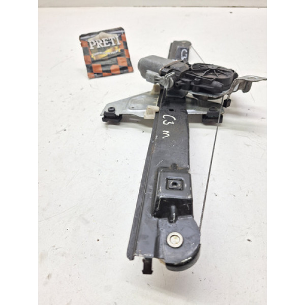 Maquina De Vidro Traseira Direita Citroen C3 2014