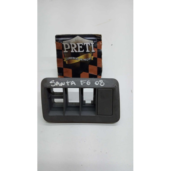 Moldura Botão Farol Santa Fe  2008