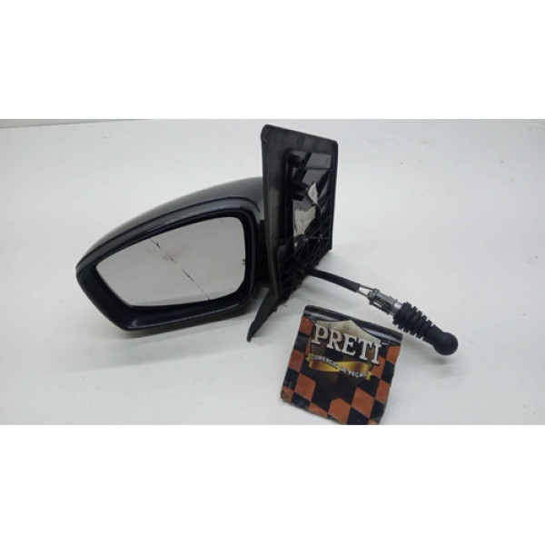 Retrovisor Esquerdo Fox 2011 Manual Lente Trincada