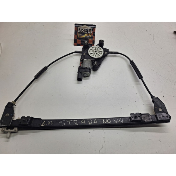 Máquina De Vidro Dianteira Direita Fiat Strada 2009/2010
