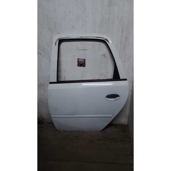Porta Traseira Esquerda Chevrolet Meriva 2010 Com Detalhe 