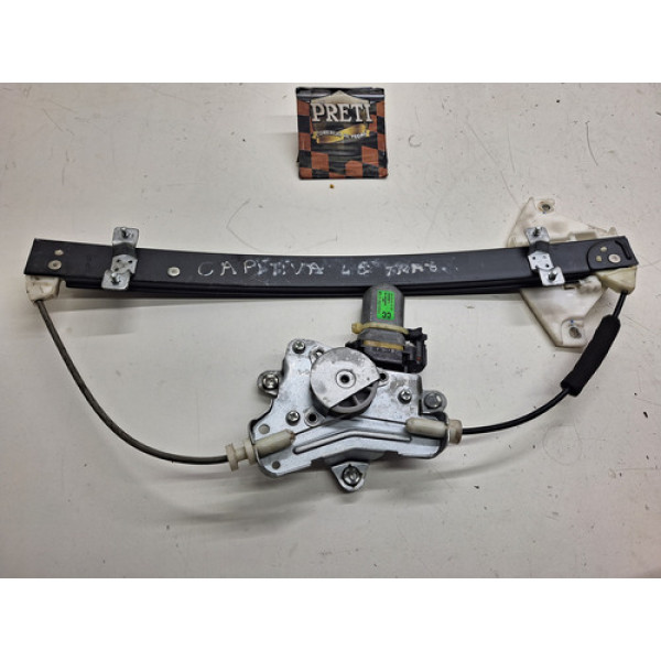 Máquina De Vidro Traseira Esquerda Chevrolet Captiva 2013 
