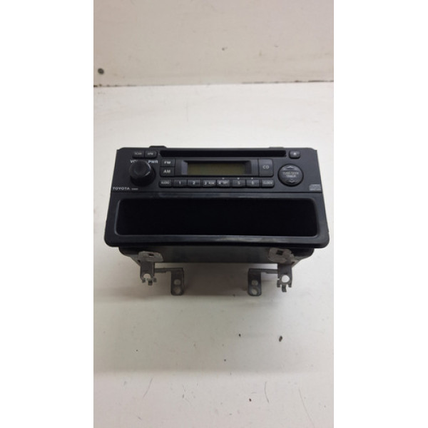 Rádio Som Cd Player Toyota Corolla Filder 1.8 2003 / 2008