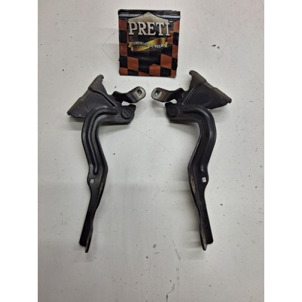 Par Braço Dobradiça De Capo Chevrolet Onix 2017 / 2018 