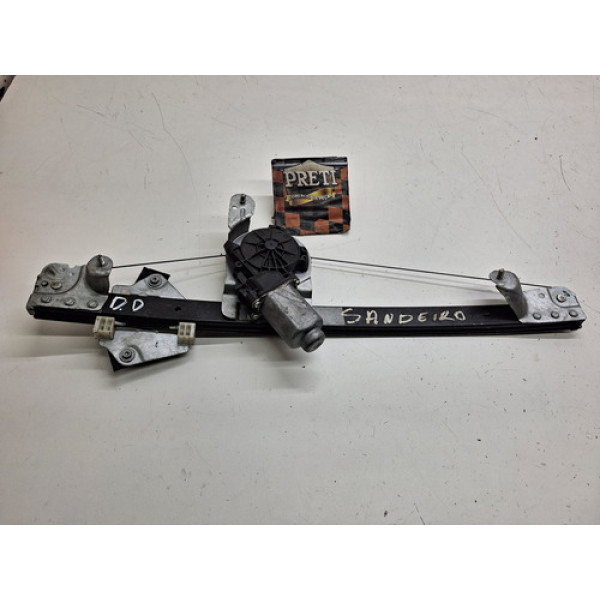 Máquina De Vidro Dianteira Direita Renault Sandero 2012/2013