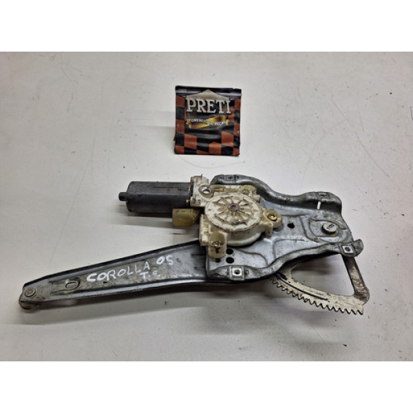 Maquina De Vidro Traseira Esquerda Toyota Corolla 2005 