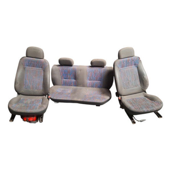 Jogo Banco Pano Chevrolet Celta Vhc 2007 / 2011 C/detalhe