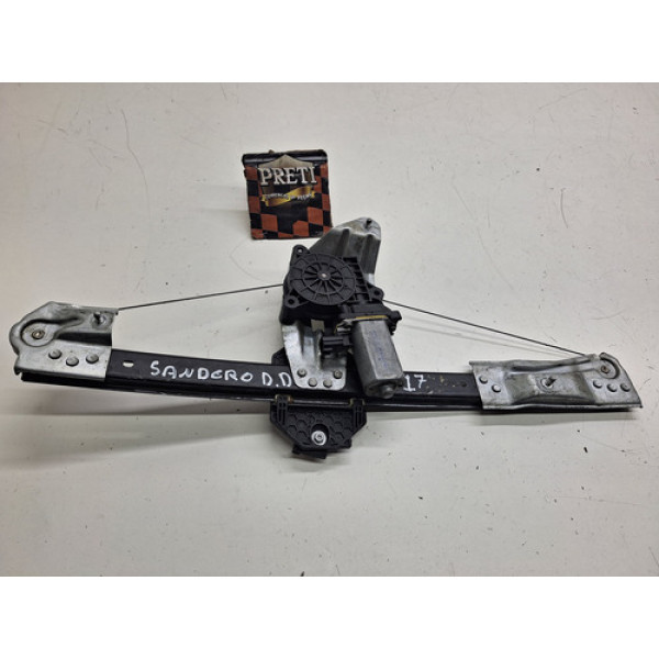 Máquina De Vidro Dianteira Direita Renault Sandero 2017