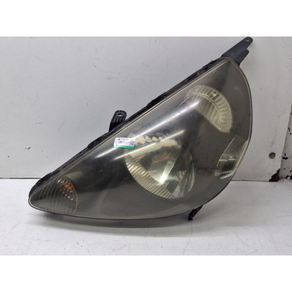 Farol Dianteiro Lado Esquerdo Honda Fit 2003 Á 2008
